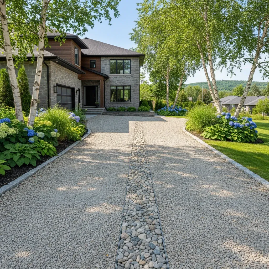 Gravel Channel Drains